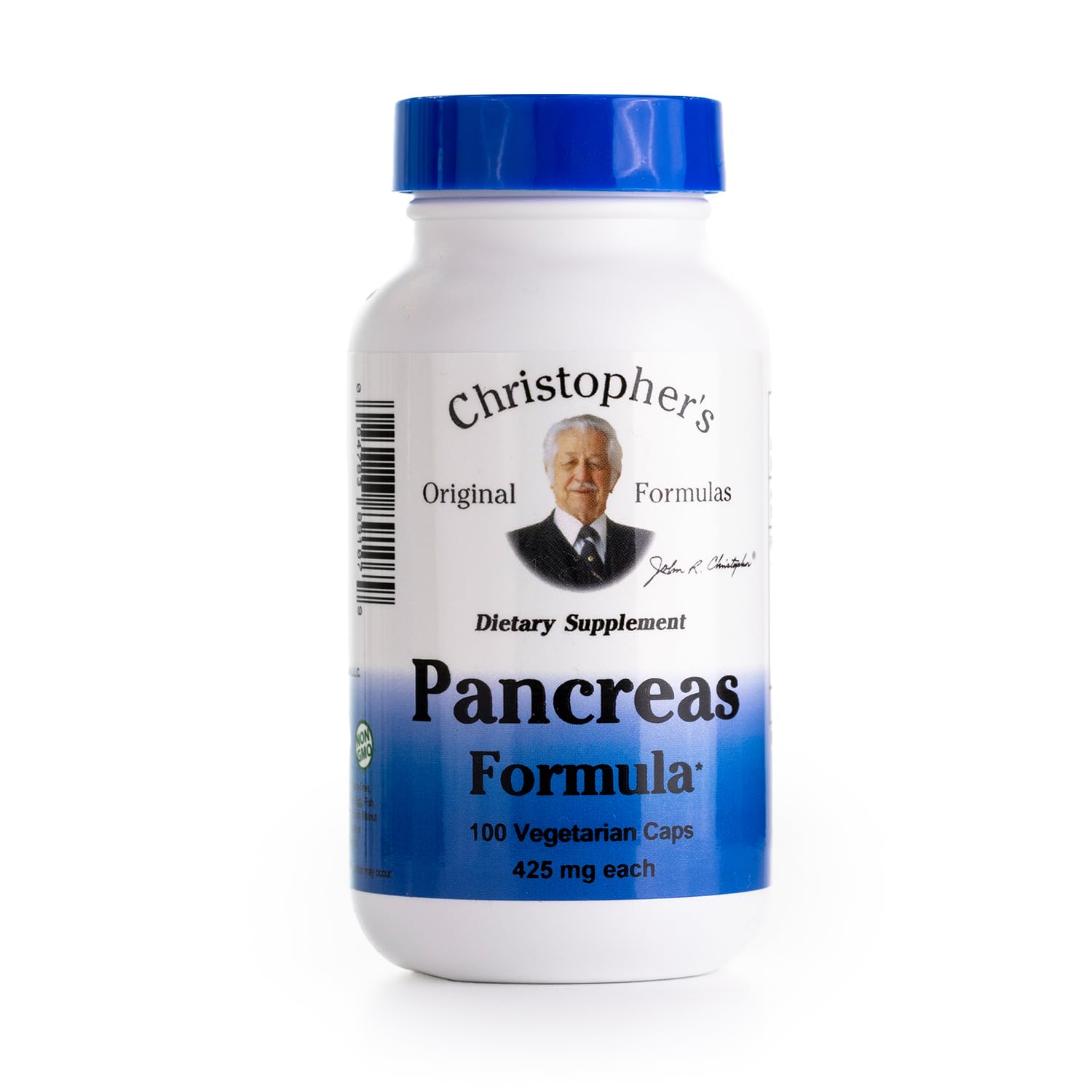 Christopher's Original Formulas Pancreas Formula - Pancreas Cleanse Detox & Repair - Probiotics for Digestive Health, 100 Capsules