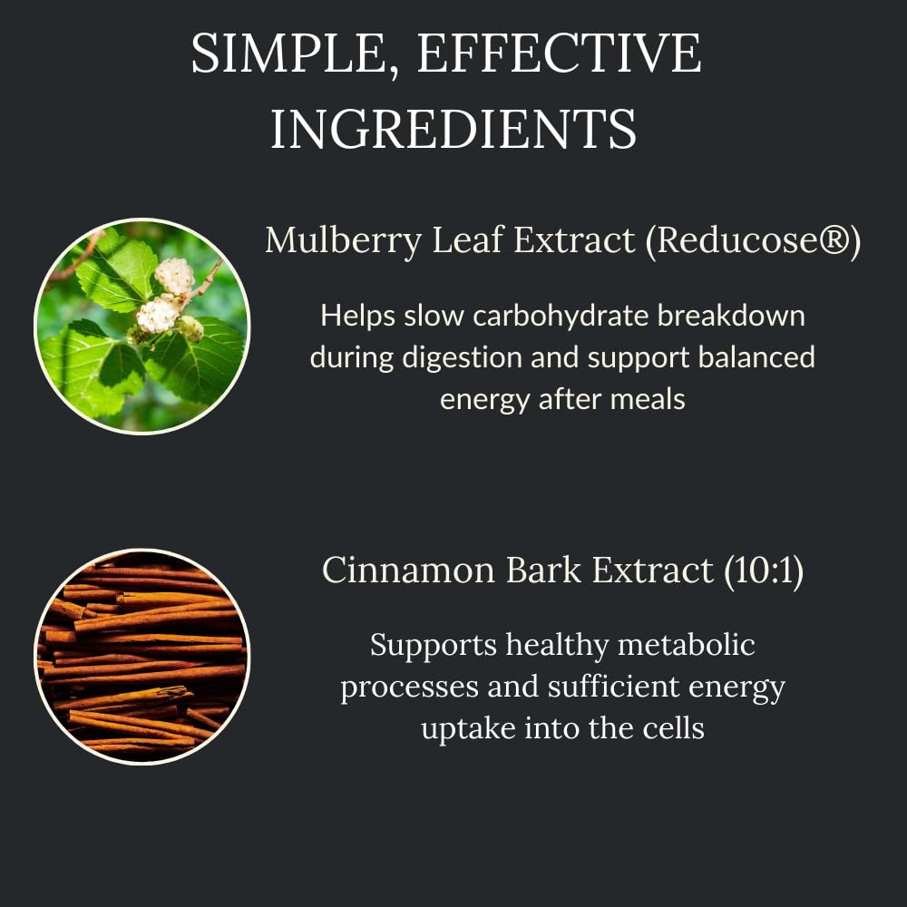 Dept. Of White Mulberry Leaf Reducose 5% DNJ & Cinnamon Capsules, 60 Capsules