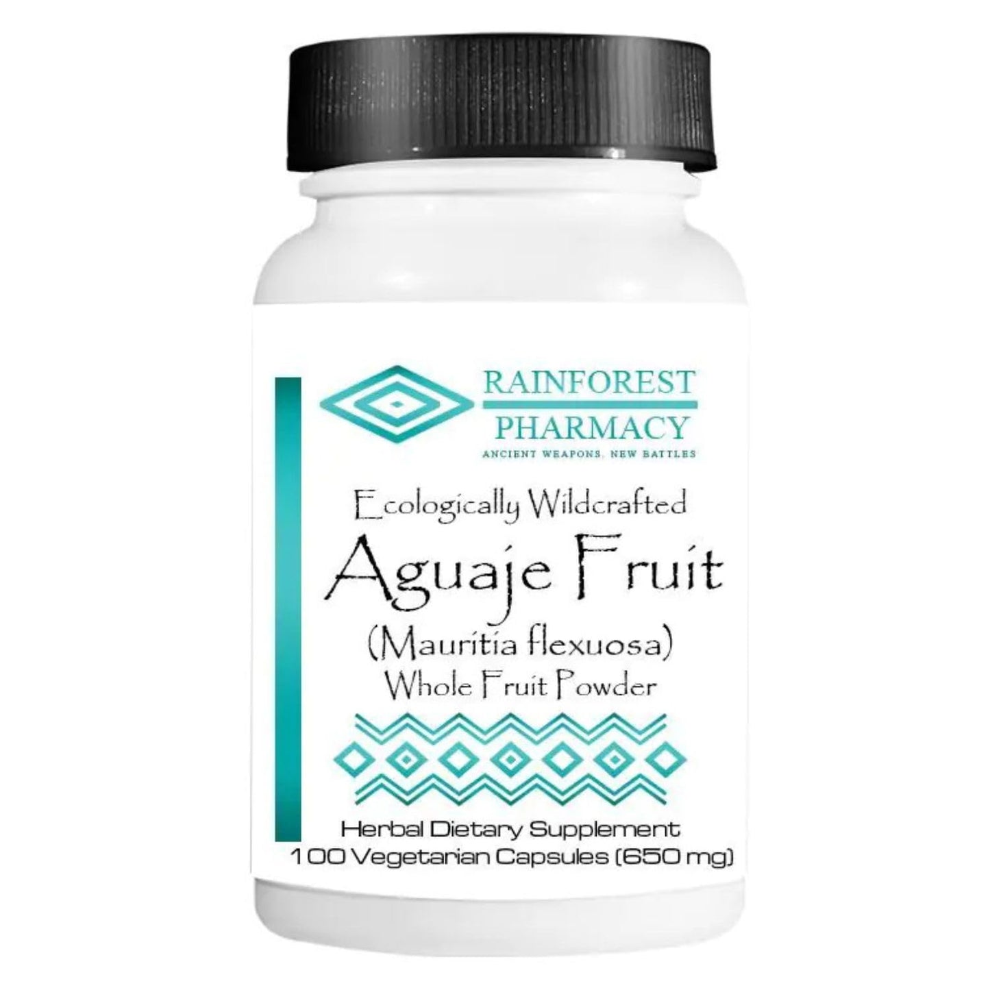 Rainforest Pharmacy Aguaje Fruit Capsule 100 Count