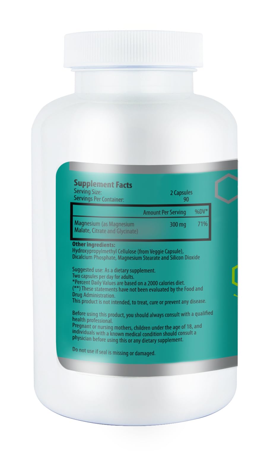 Saint-Marie de los Andes Magnesium Complex Supplement Capsule 180 Count