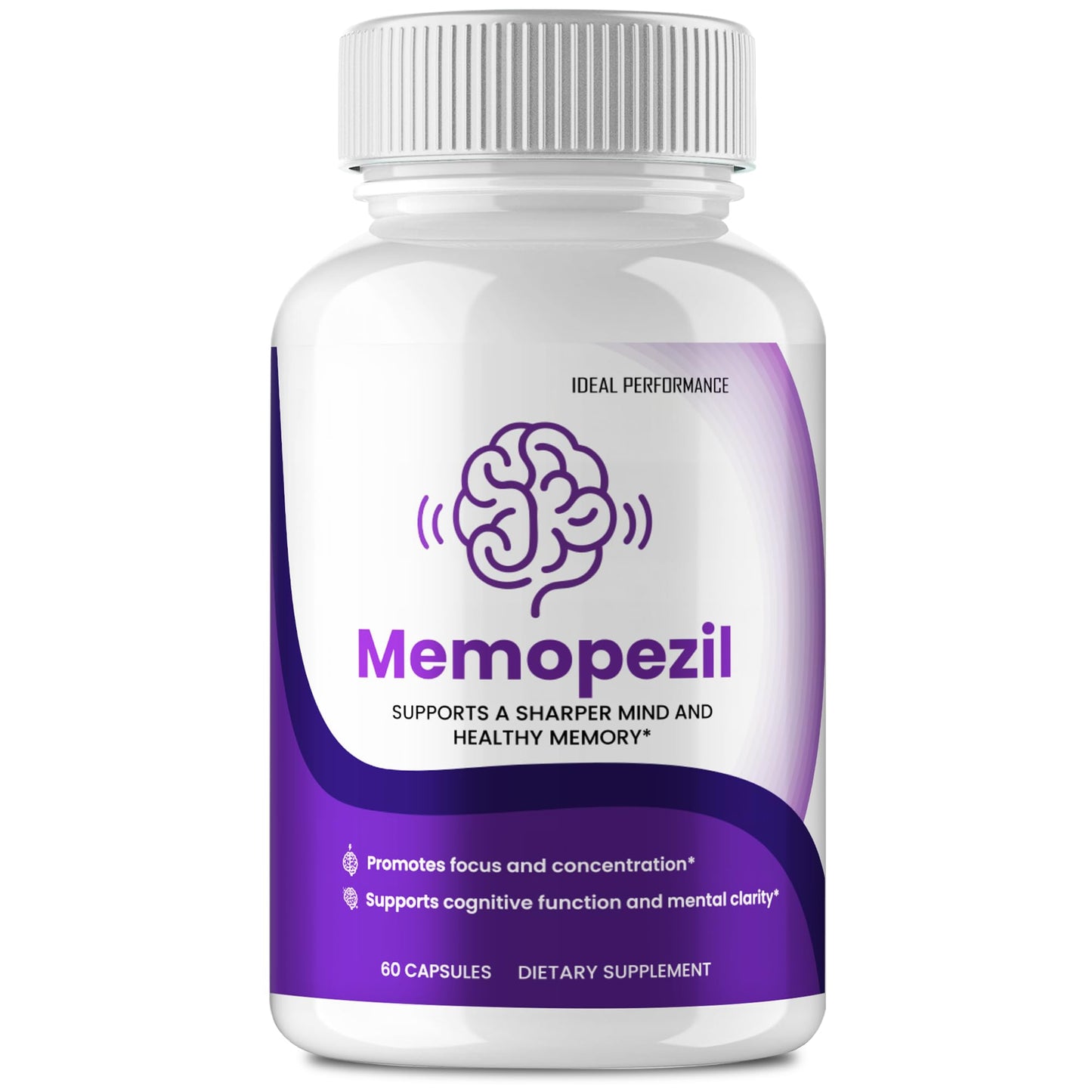 IDEAL PERFORMANCE Memopezil Capsules 60 Count