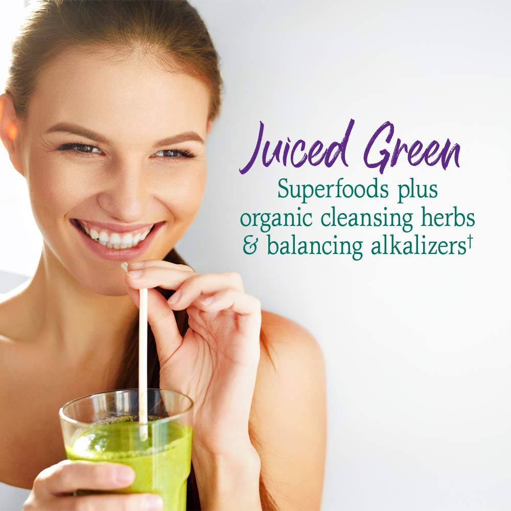 Garden of Life Vegan Green Superfood Powder - Raw Organic Perfect Whole Food Alkalizer & Detoxifier, 10 oz