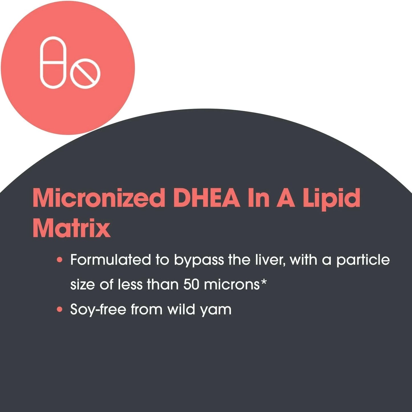 Allergy Research Group DHEA 10 mg Micronized Lipid Matrix, 60 Tablets