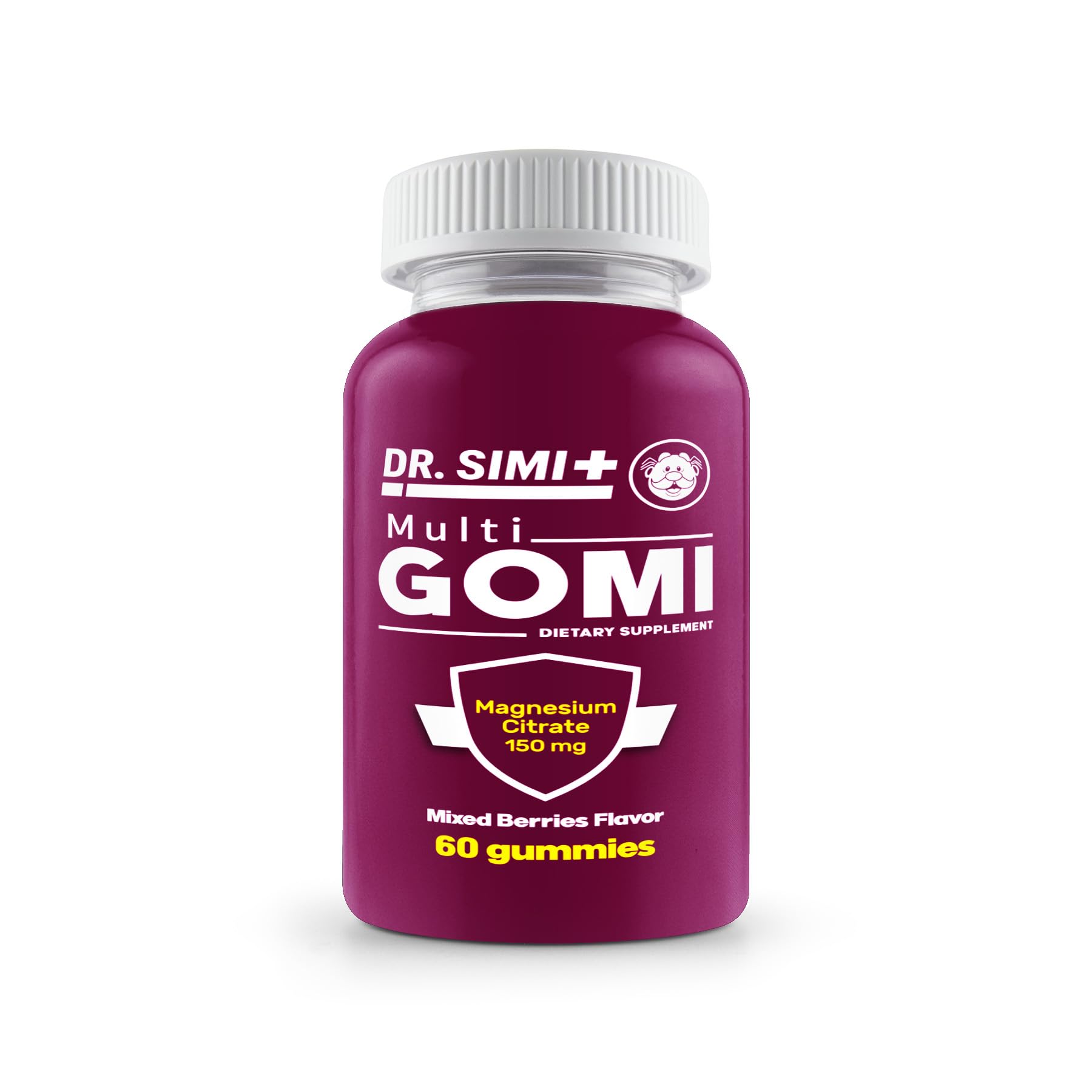 MULTI GOMI Magnesium Citrate Gummies 150 mg per Serving, 60 Count