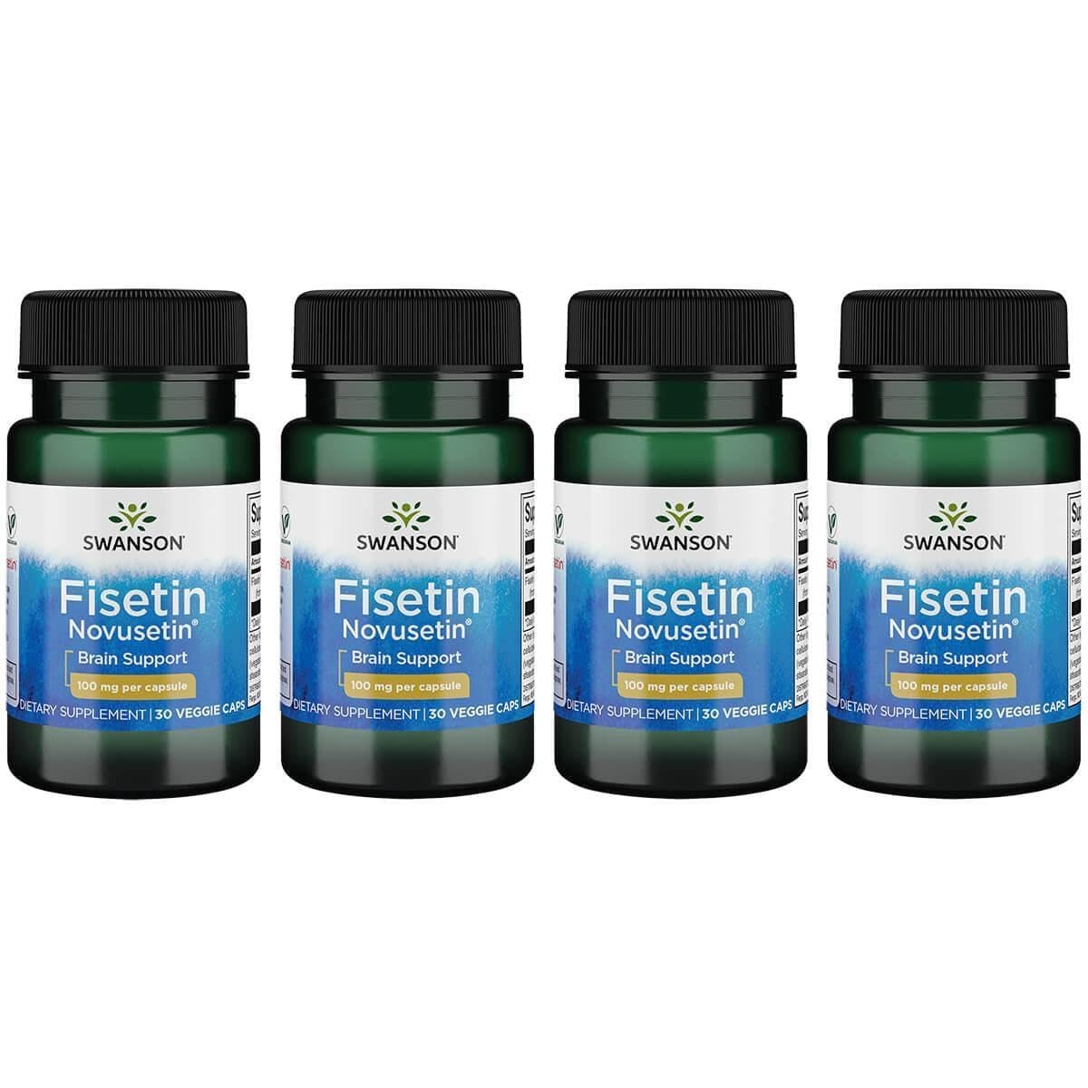 Swanson Fisetin 100 mg Capsule, 120 Capsules