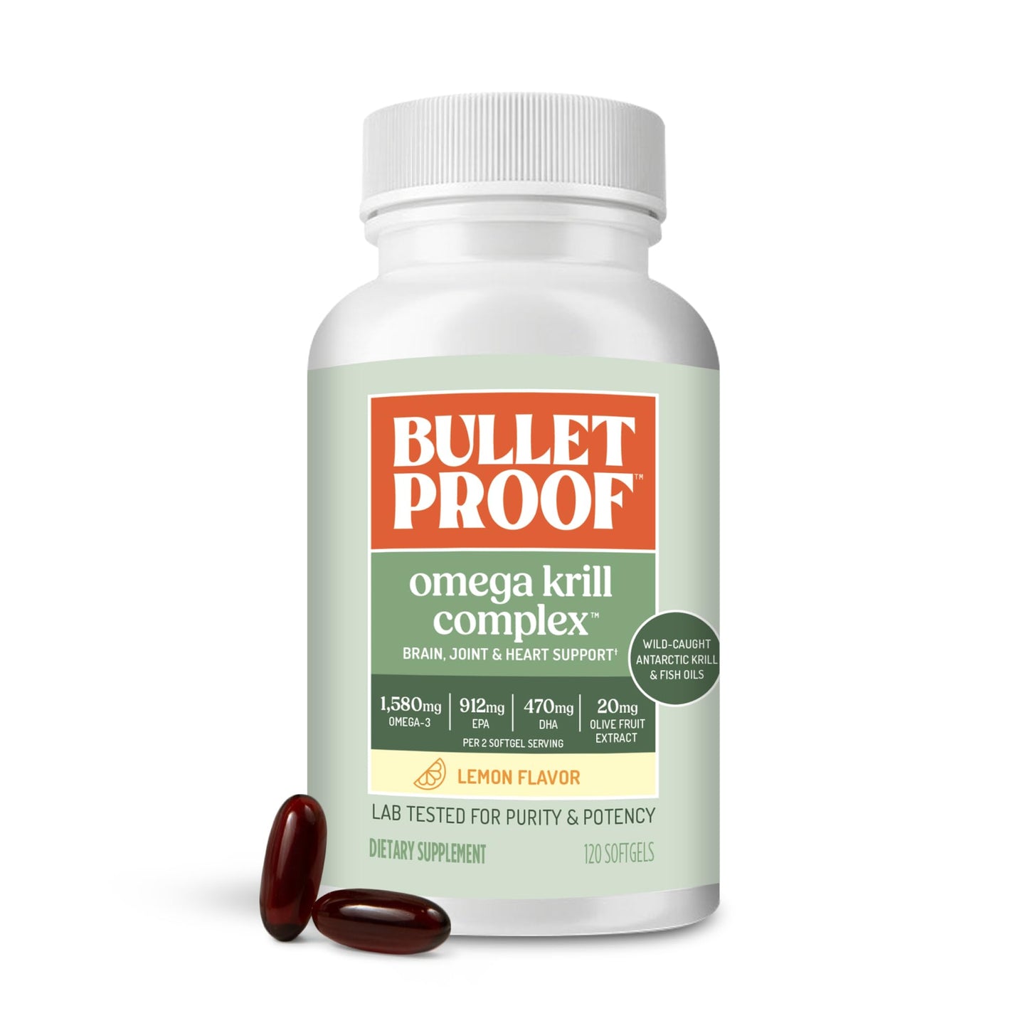 Bulletproof Omega Krill Complex Softgel 120 Count