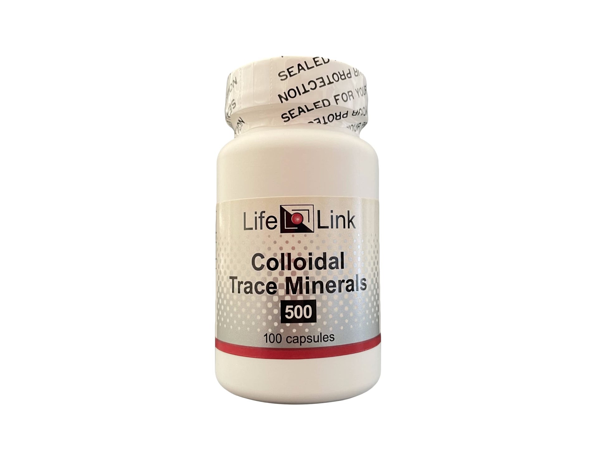 LifeLink Colloidal Trace Minerals Capsules, 100 Count