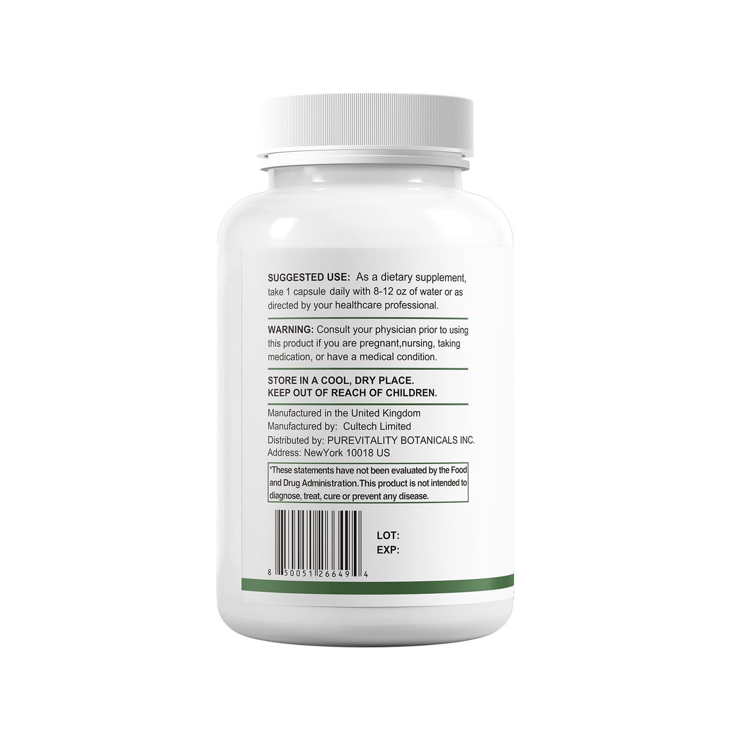 HUJ Intestinal Restore Support Capsules, 30 Count