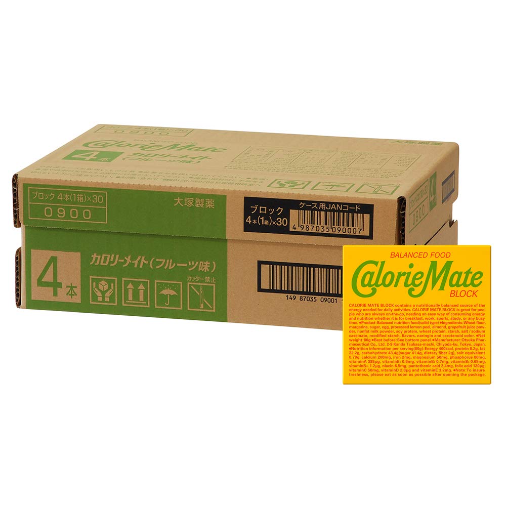 Calorie Mate Block Fruit 1 Tablet