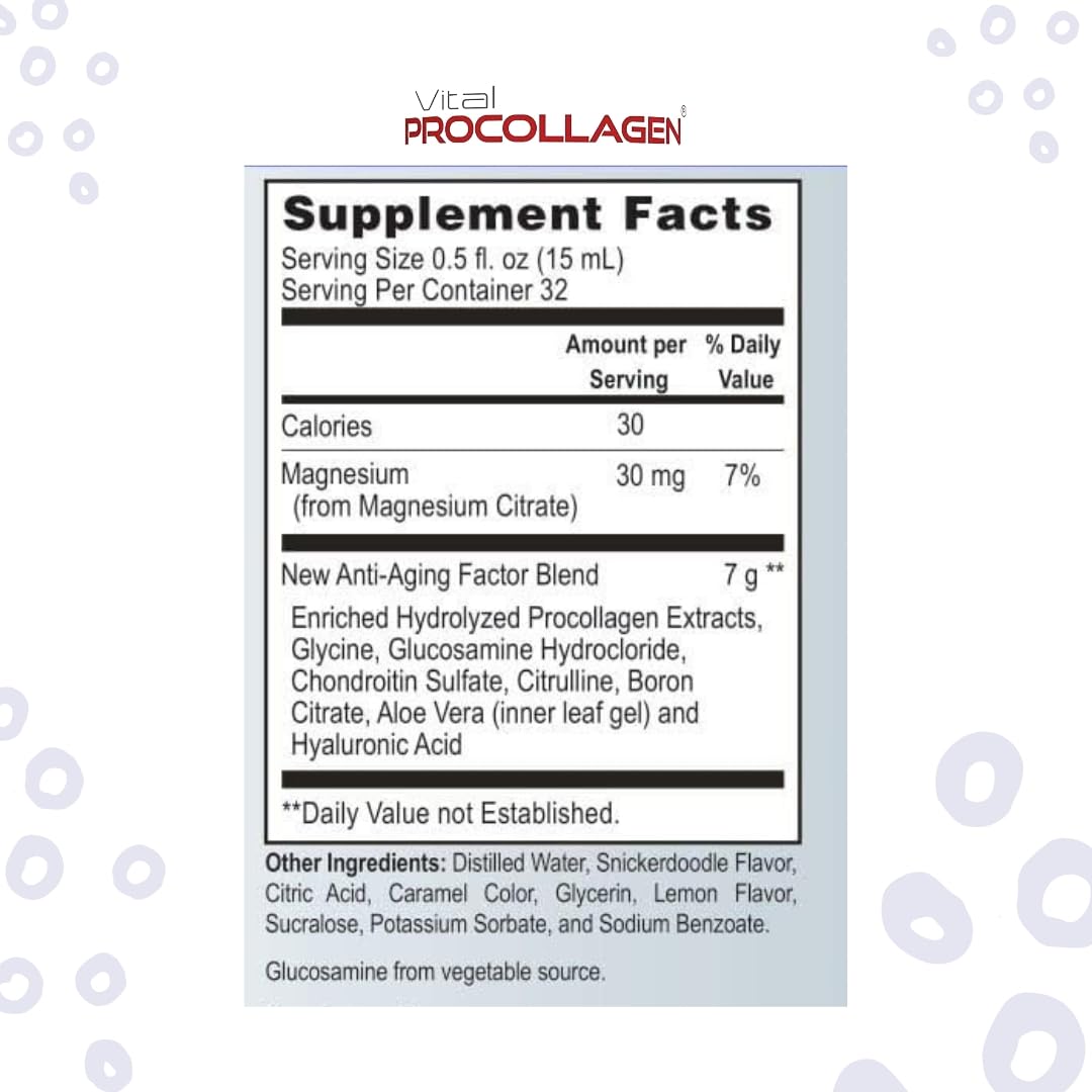 Generic Natural Energy Vital Procollagen Dual Action Effervescent Powder 7.4