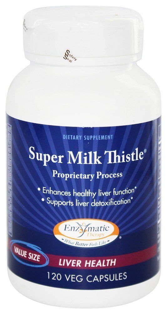 Enzymatic Therapy Super Milk Thistle Capsules 120