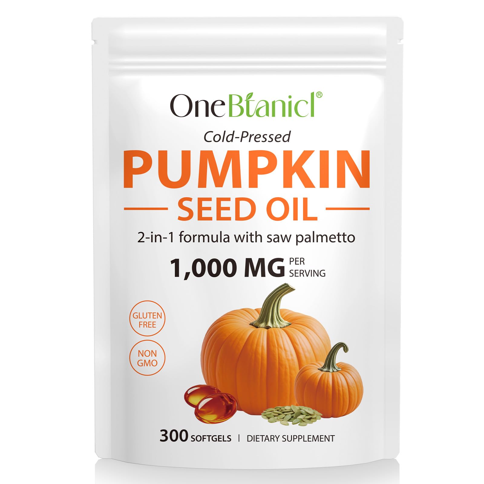 Nyloriaine Pumpkin Seeds Oil Softgel 1 Count