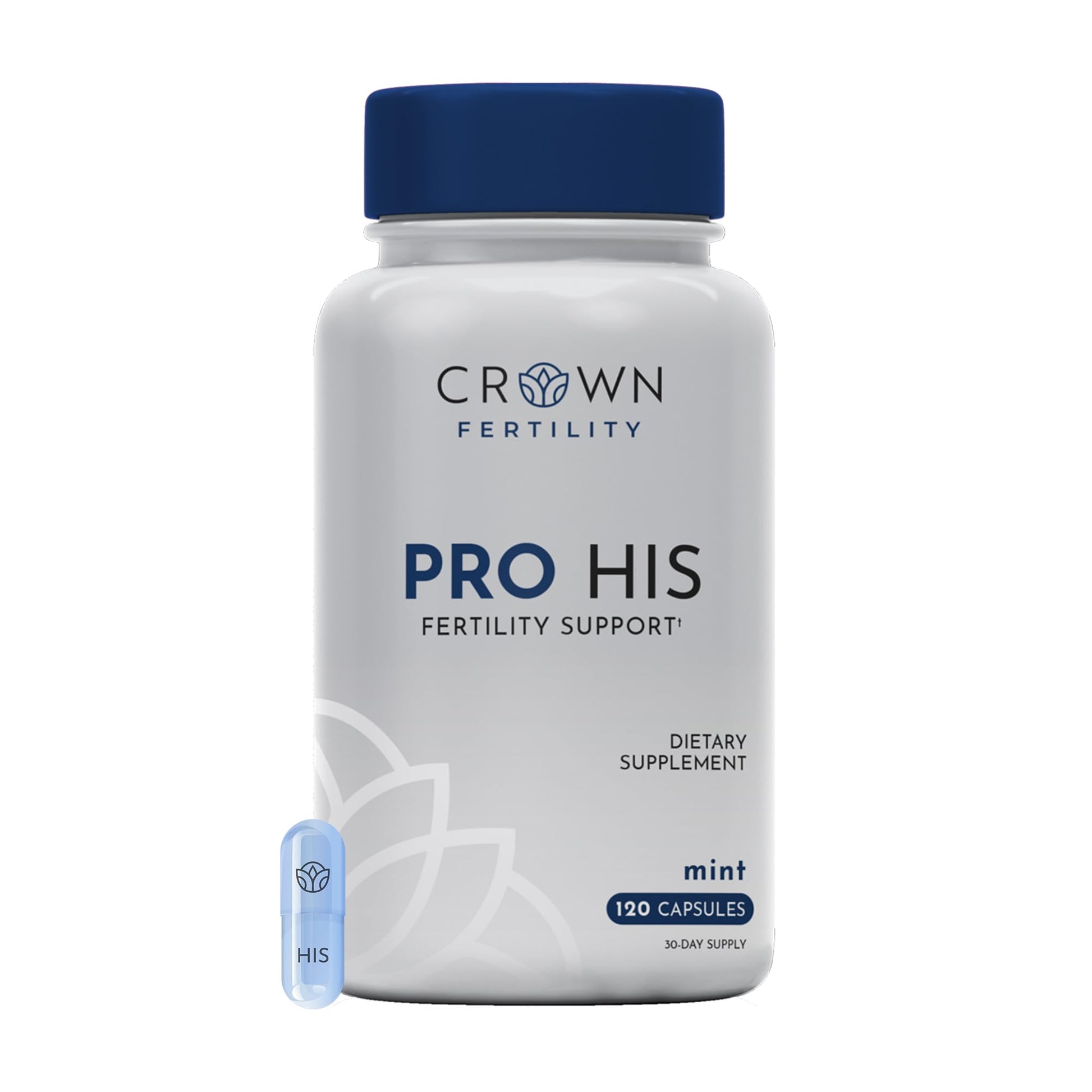 Crown Fertility Pro His Fertility Supplements for Men Capsule, 120 Capsules