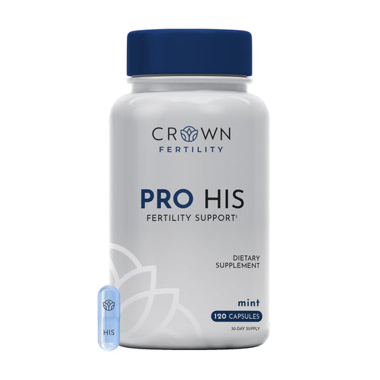 Crown Fertility Pro His Fertility Supplements for Men Capsule, 120 Capsules