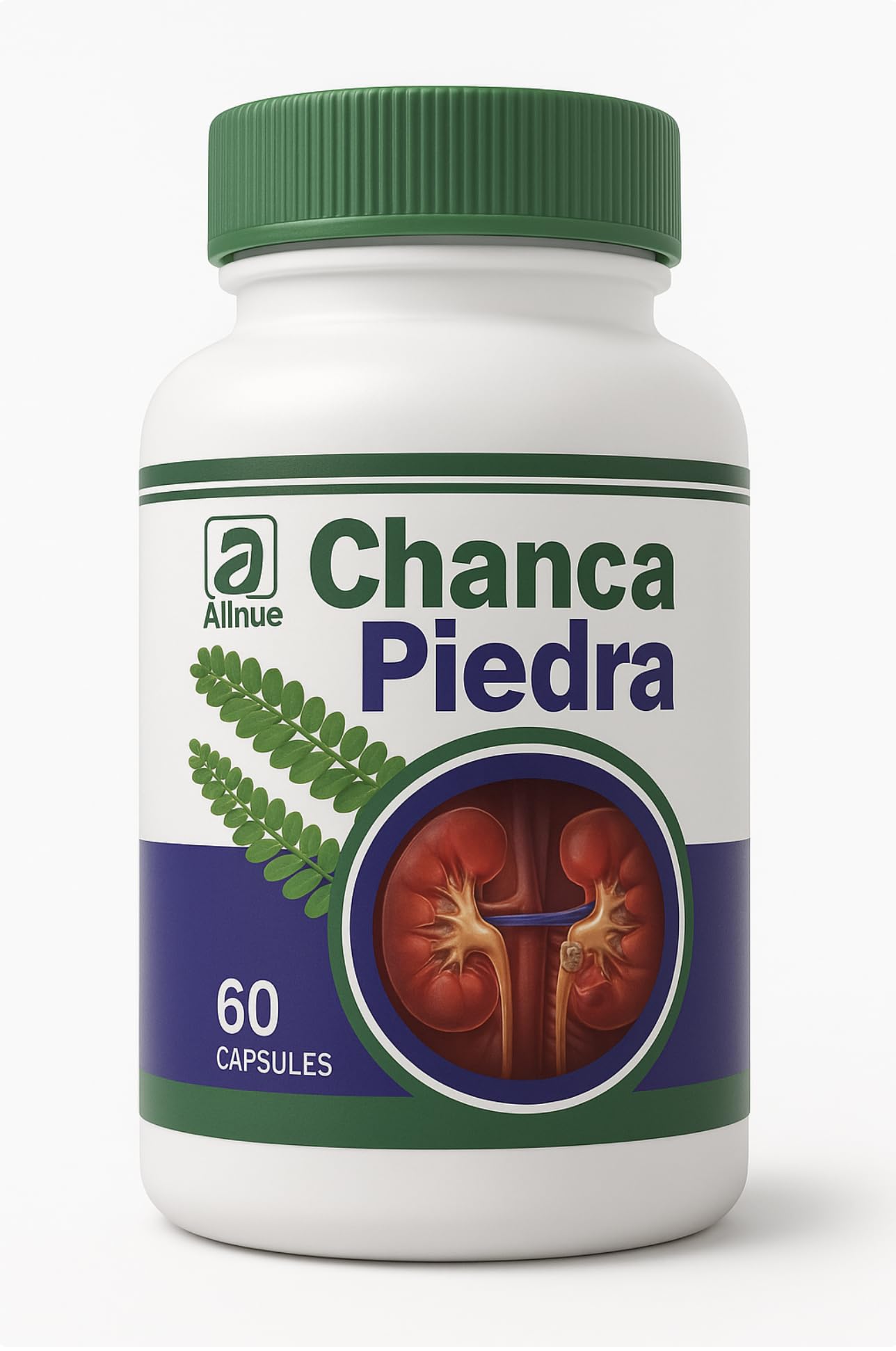 Generic Chanca Piedra with Phyllanthus Niruri Herb Extract Capsules, 60 Count