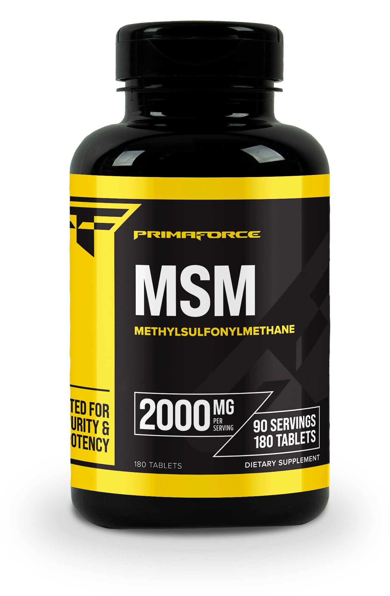 Primaforce MSM 2000mg Tablets, 180 Tablets