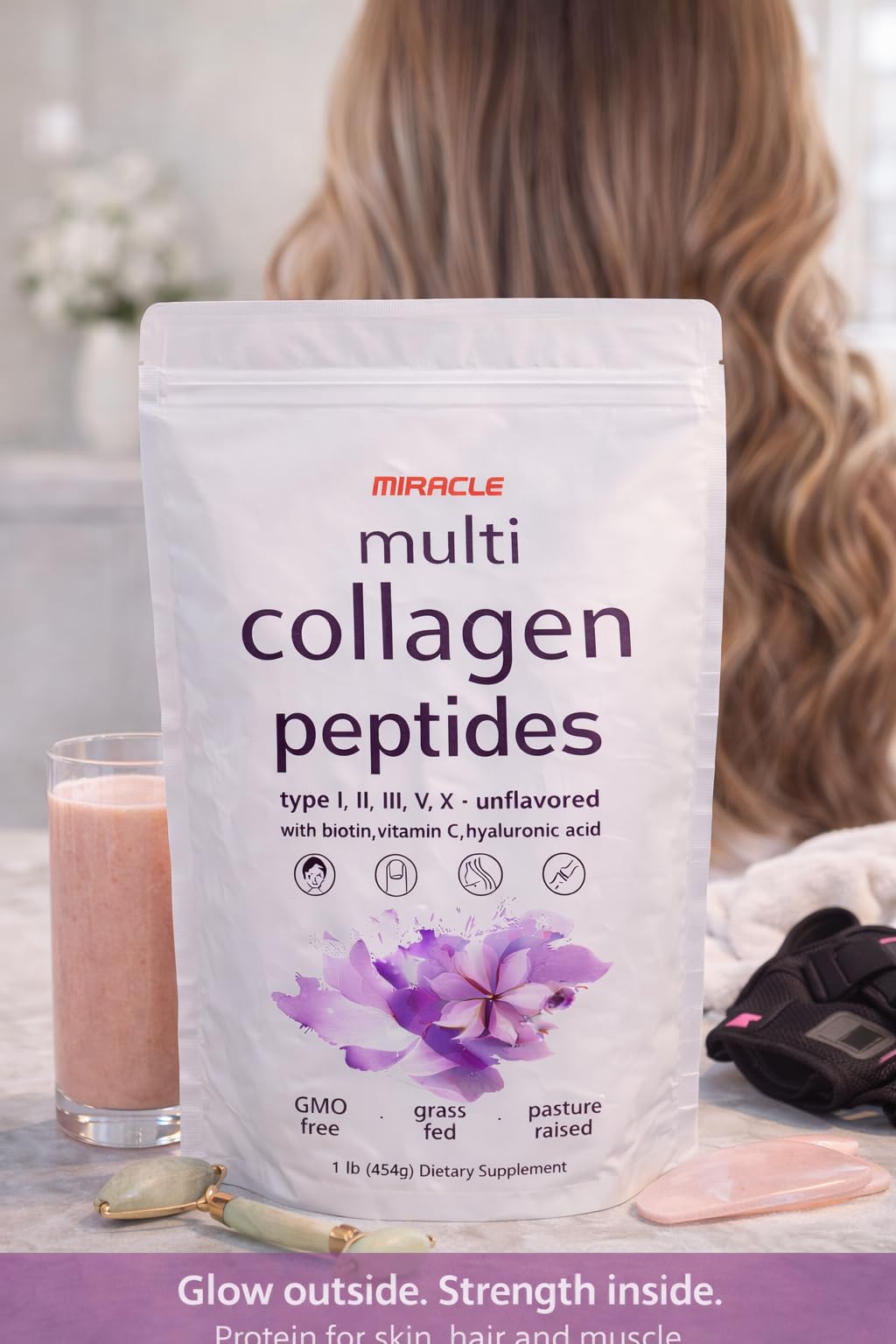 Generic Miracle Multi Collagen Protein Powder, Powder, 1