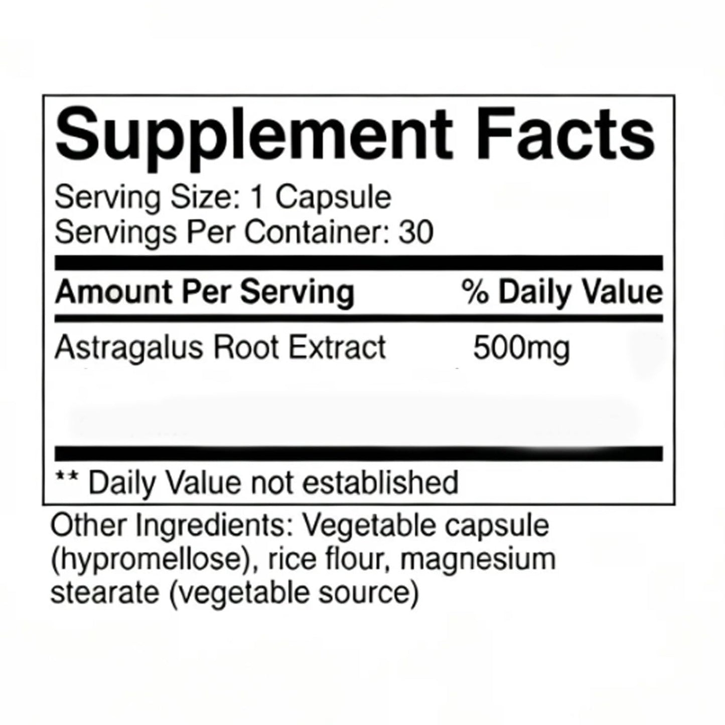 Rulinal RenalPath Astragalus Capsules - Astragalus Root Extract - Kidney Health & Immune Support Supplement, 1 Capsule