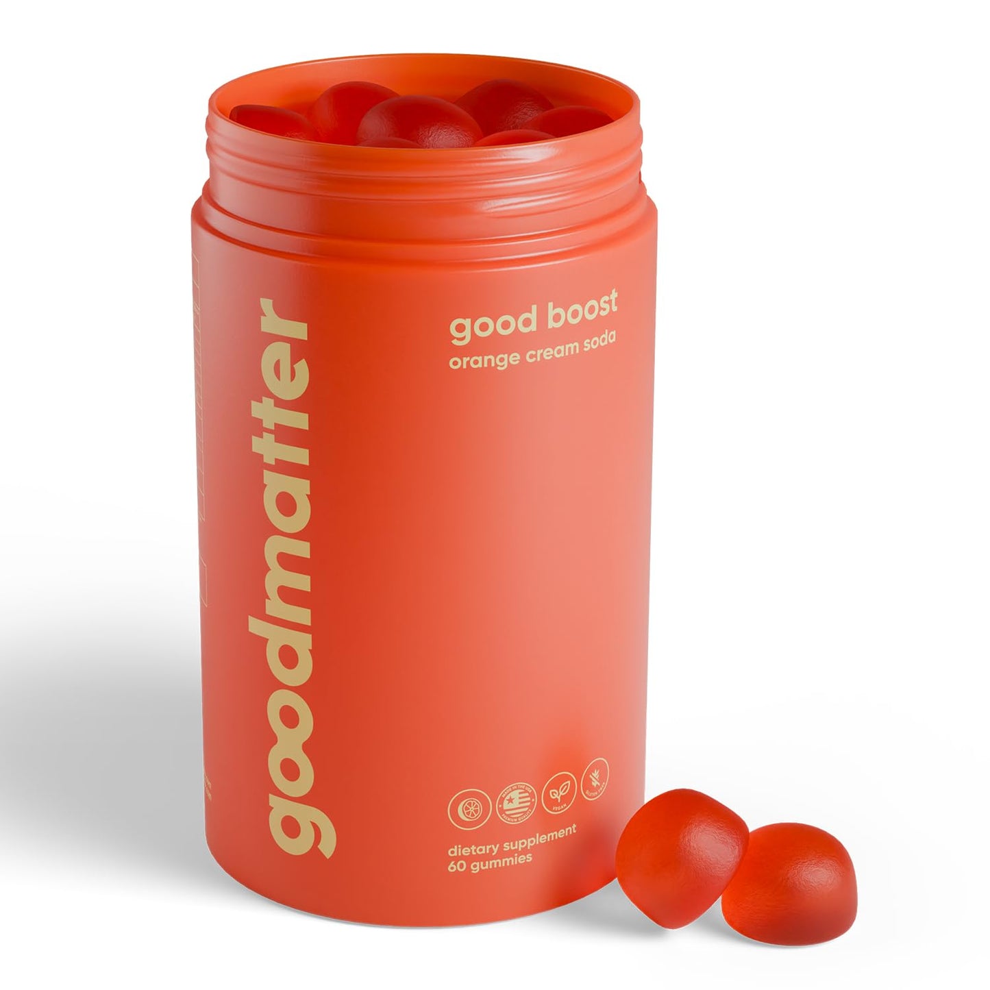 GoodMatter Good Boost Energy & Focus Gummies 60 Count