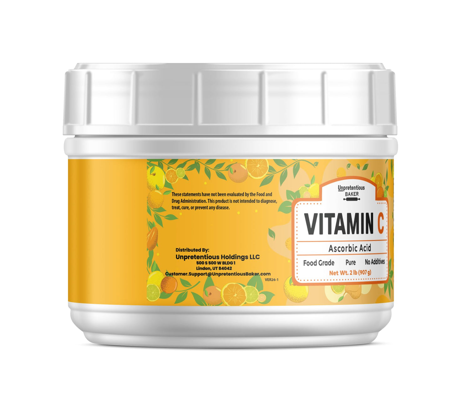 Unpretentious Vitamin C Powder 32 Ounce