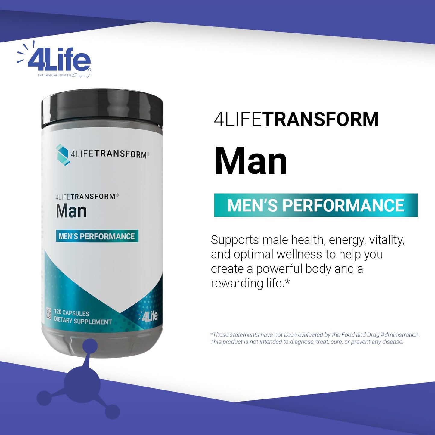 4Life Transform Man 120 Capsules