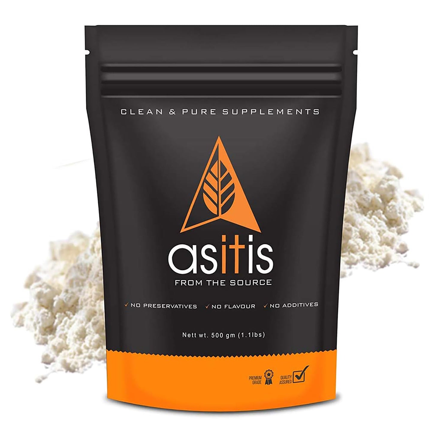 Asitis Nutrition Whey Protein Isolate 90% Powder 17.6 oz