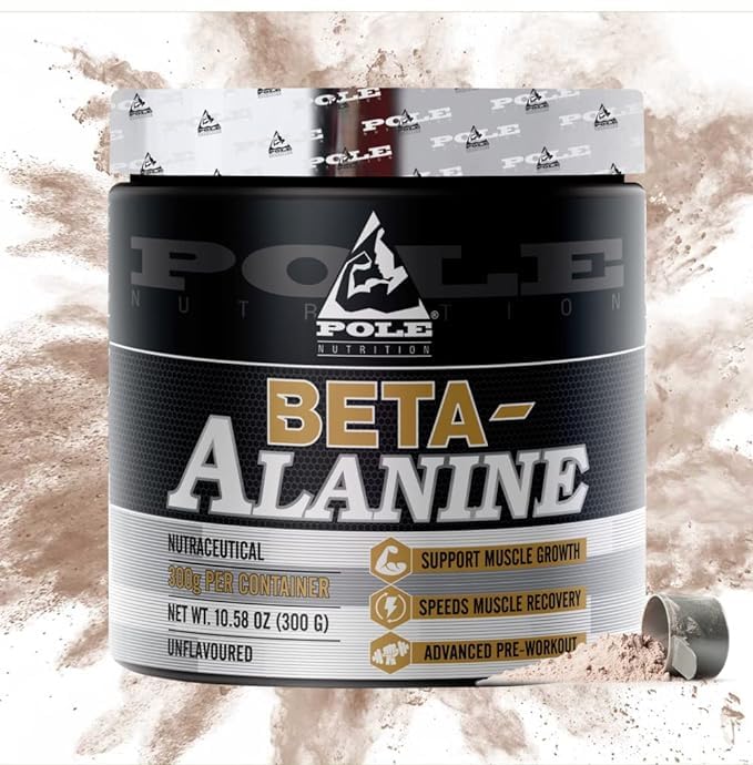 Pole Nutrition Beta-Alanine Powder Unflavored, 75 Serving
