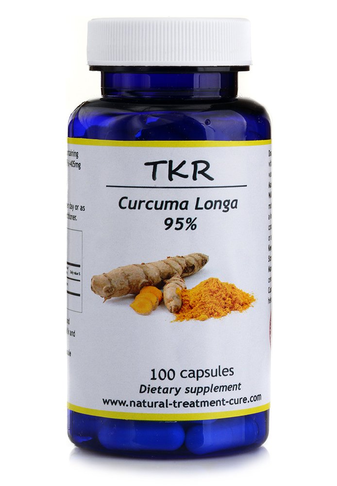 Hekma Center Turmeric Curcumin - Extract of Curuma Longa 500 mg, 100 Capsules