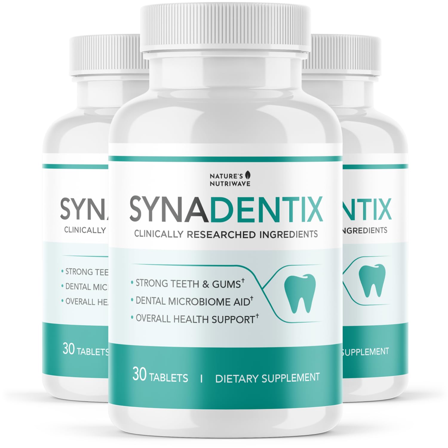 Nature’s NutriWave Synadentix Hydroxyapatite & Enzyme 90 Tablets