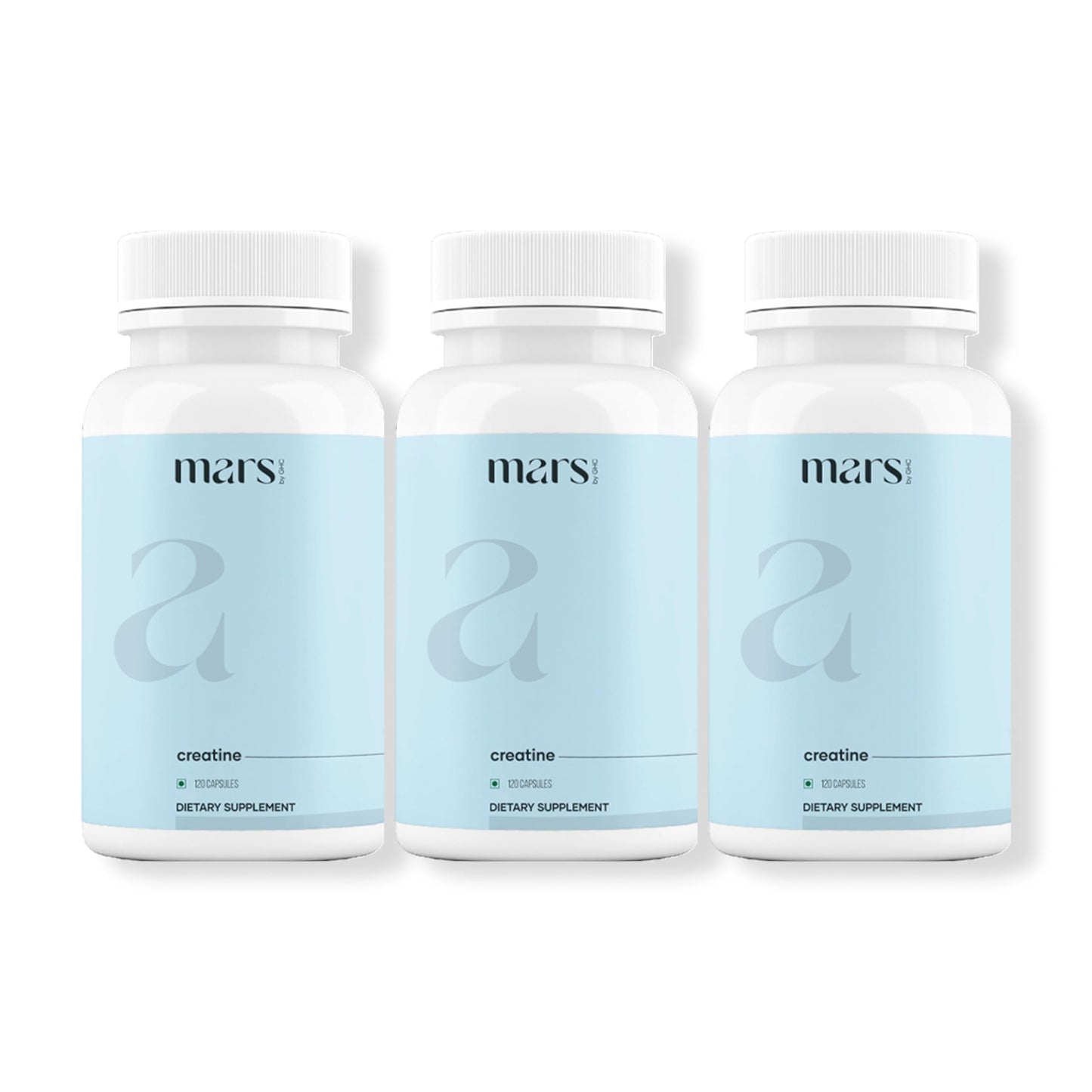 Mars by GHC Micronized Creatine Monohydrate Capsules, 360 Count