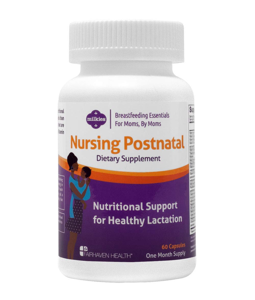 Milkies Nursing Postnatal Vegetarian Multivitamin Capsule, 1 Count