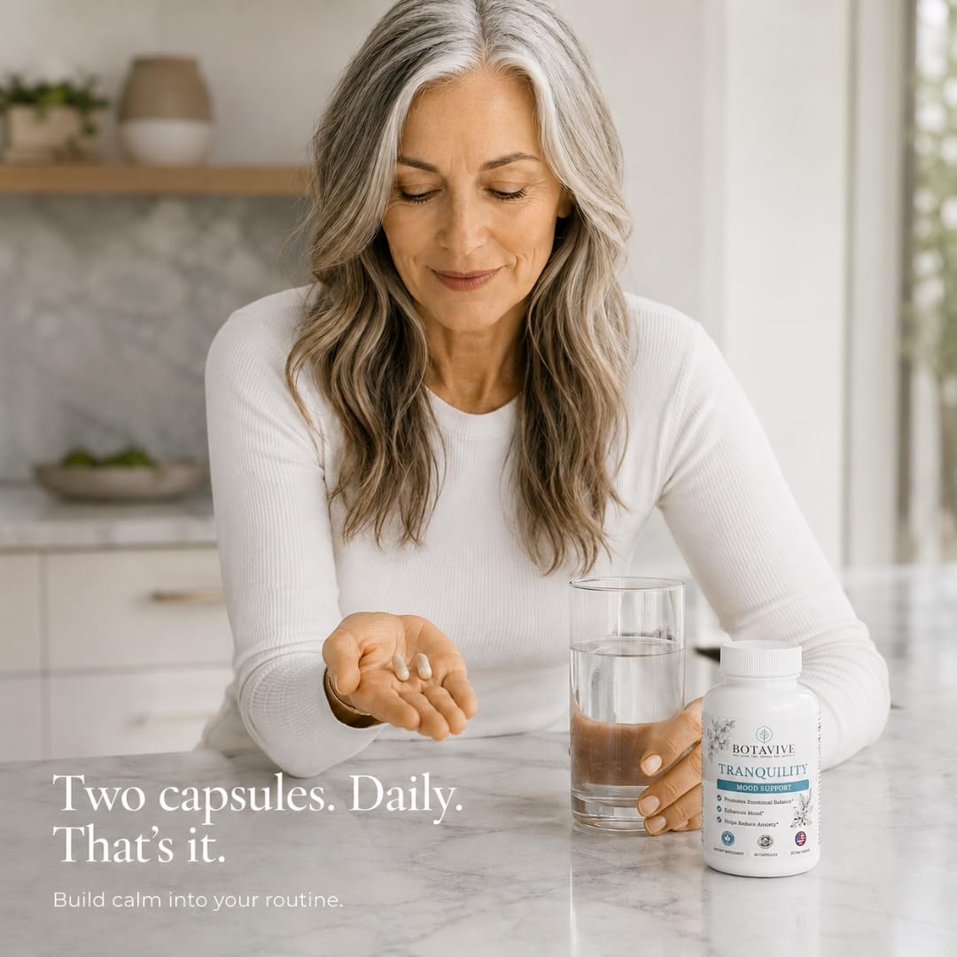 Botavive Stress Relief Calm Support Capsules, 60 Capsules