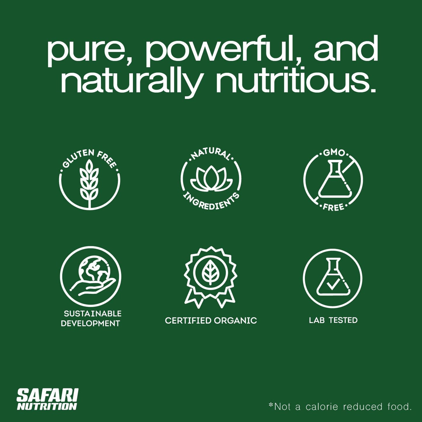 Safari Nutrition 100% Isolate Premium Protein Powder Vanilla, 32 Servings