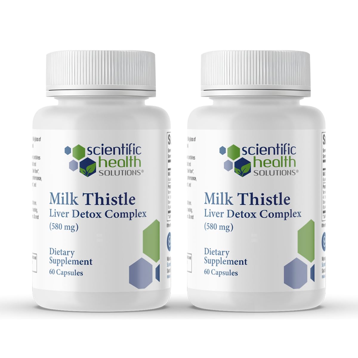 Scientific Health Solutions Milk Thistle Liver Detox Complex Clinical Grade Capsules 120 Capsules