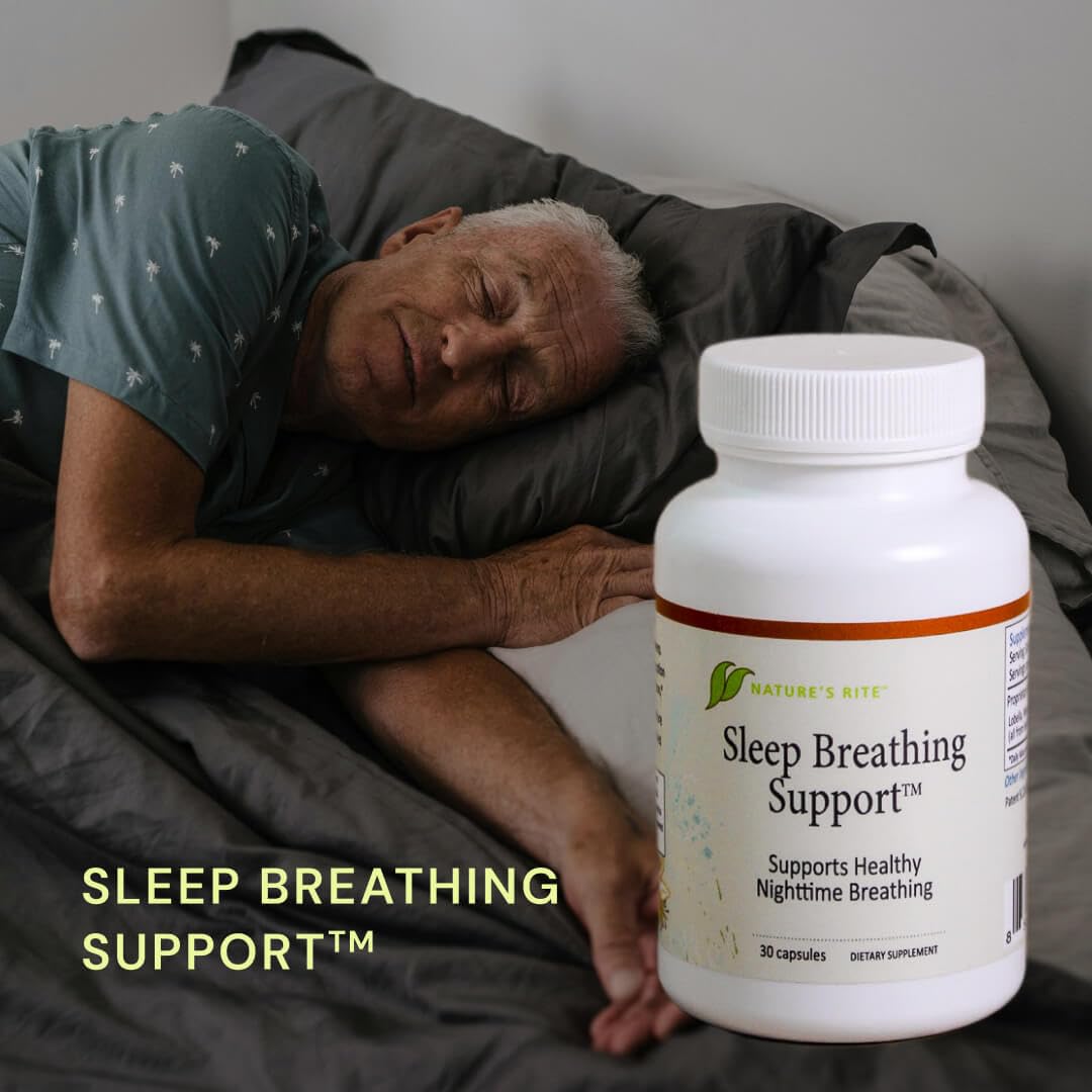Nature's Rite Sleep Breathing Support Capsule, 30 Count