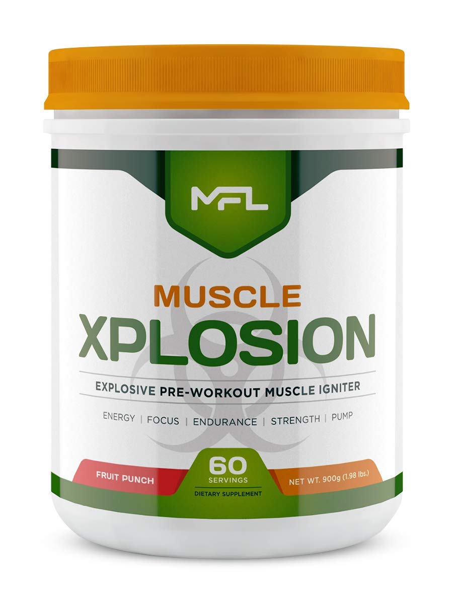 MUSCLE FOOD LABS MFL Muscle Xplosion Pre-Workout Powder 31.7466