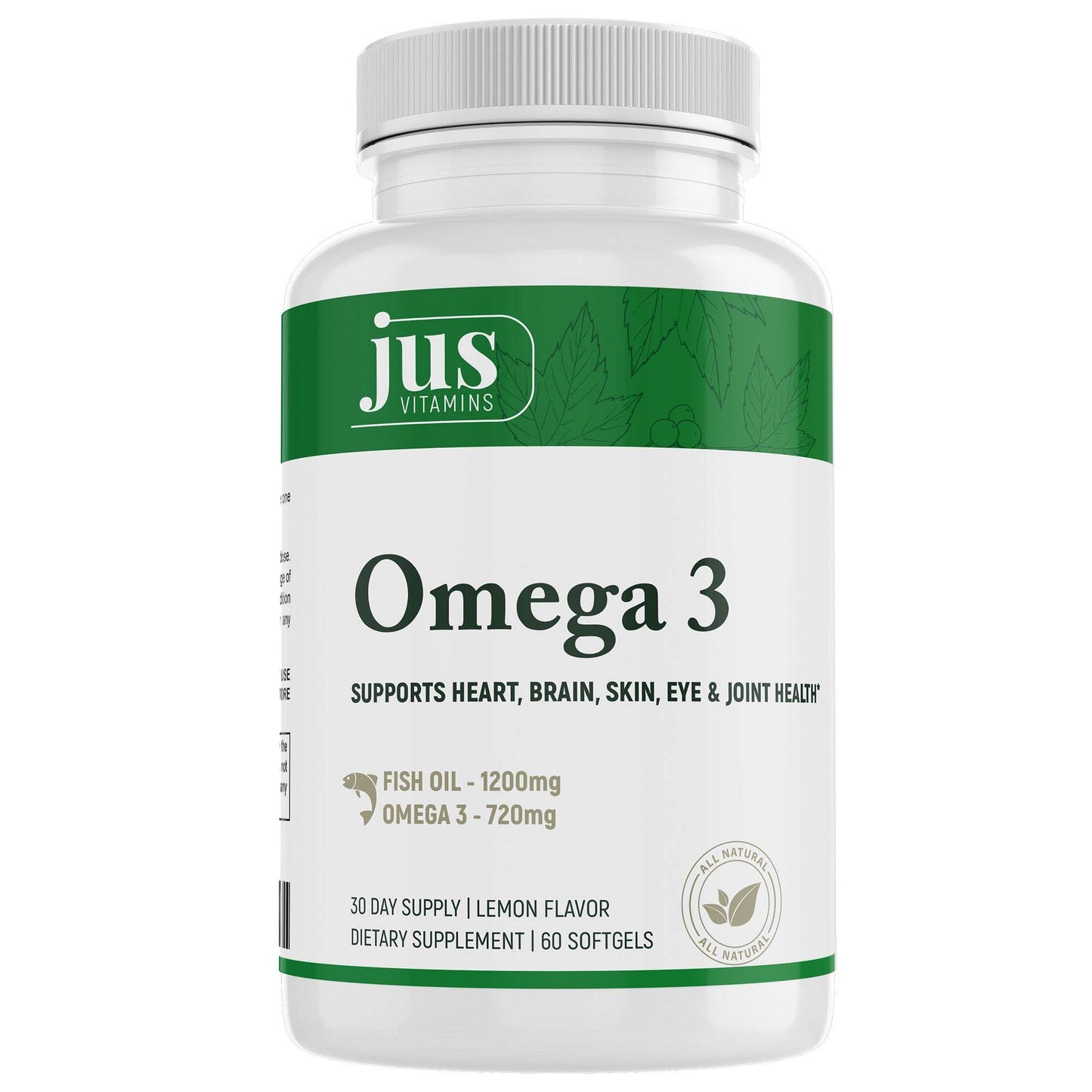 Generic Fish Oil Capsule, 60 Count