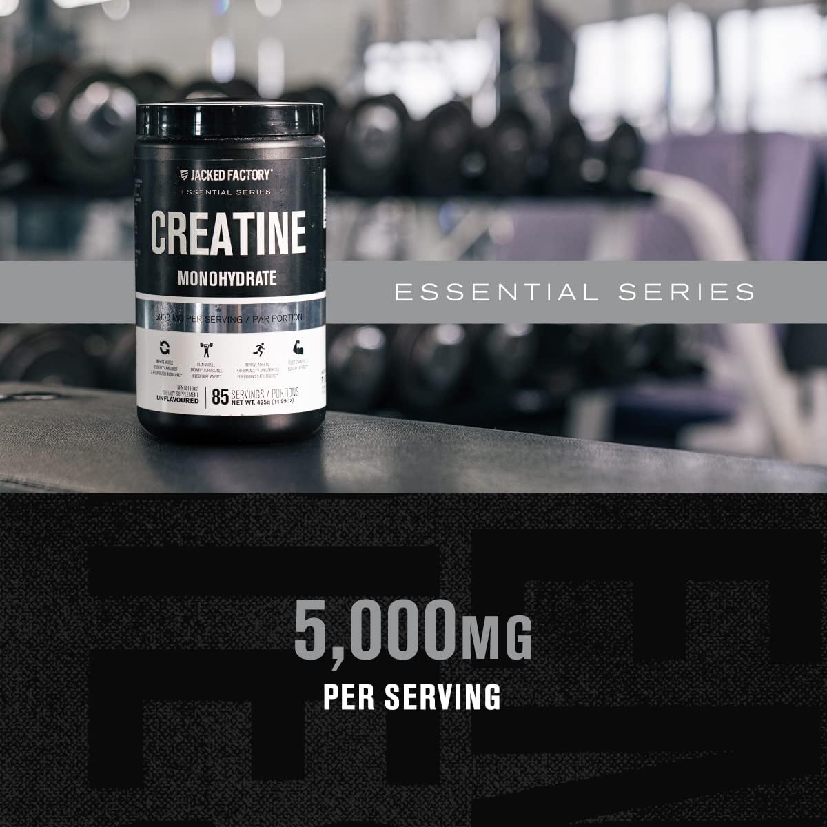 Jacked Factory Nitrosurge Pre-Workout & Creatine Monohydrate Powder 23.87