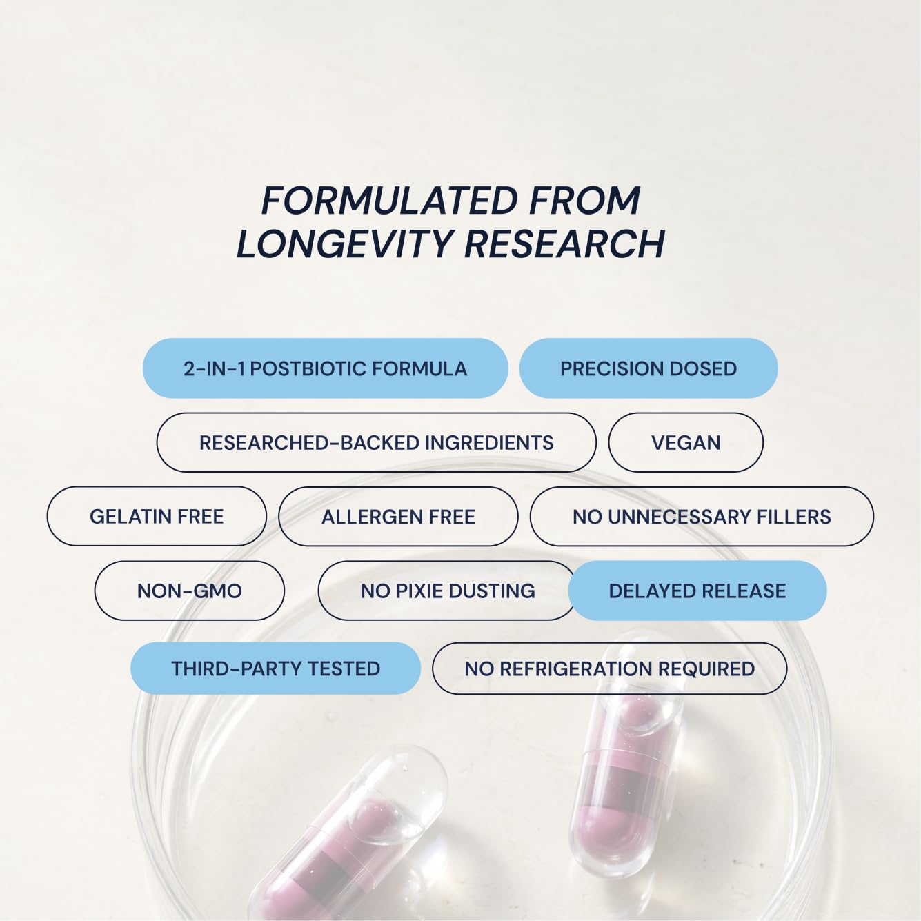 Blueprint Bryan Johnson Essential Microbiome Capsules 30 Count