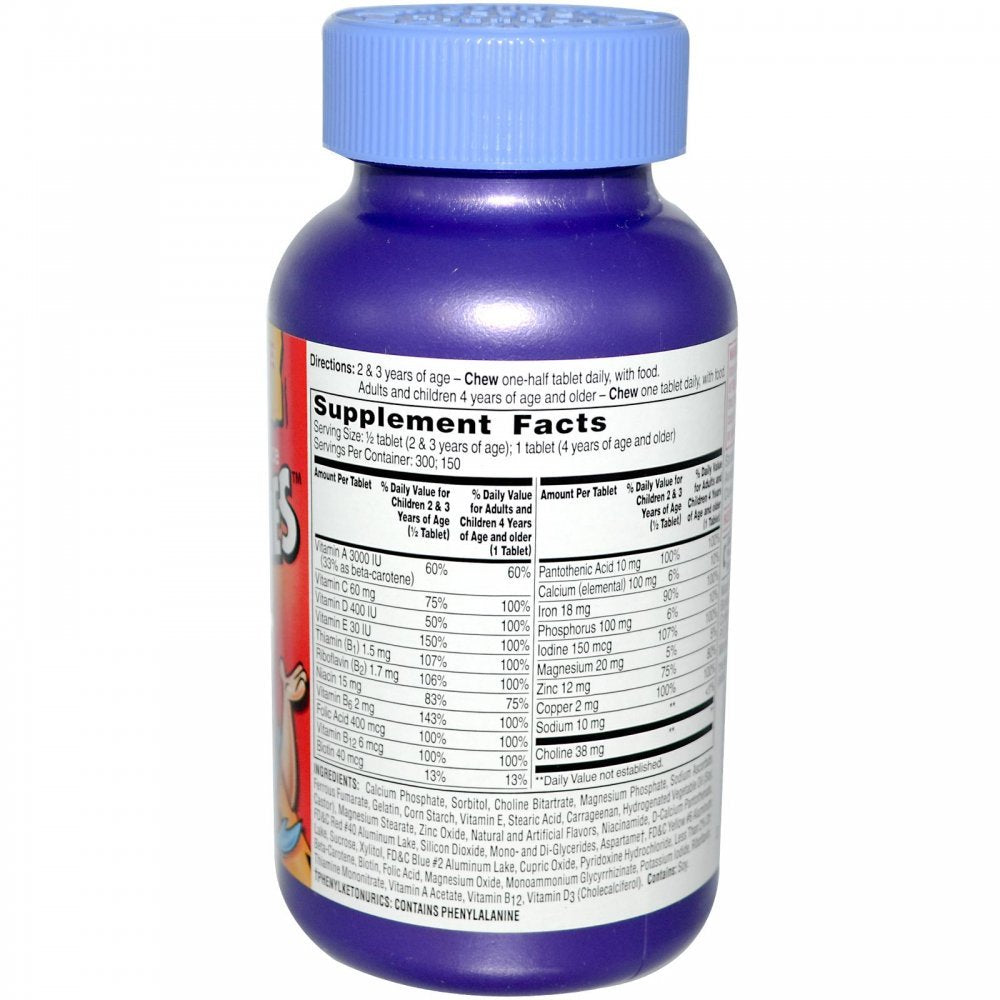 Flintstones Vitamins Complete Children's Chewable Vitamins Chewables 150 Count