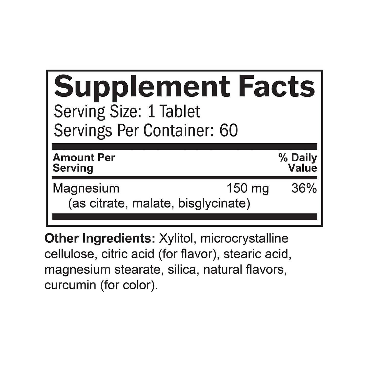 BrainMD Dr Amen Magnesium Chewables Citrus, 120 Chewable Tablets