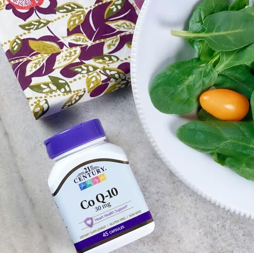 21st Century Co Q10 30 mg Capsules, 45 Count