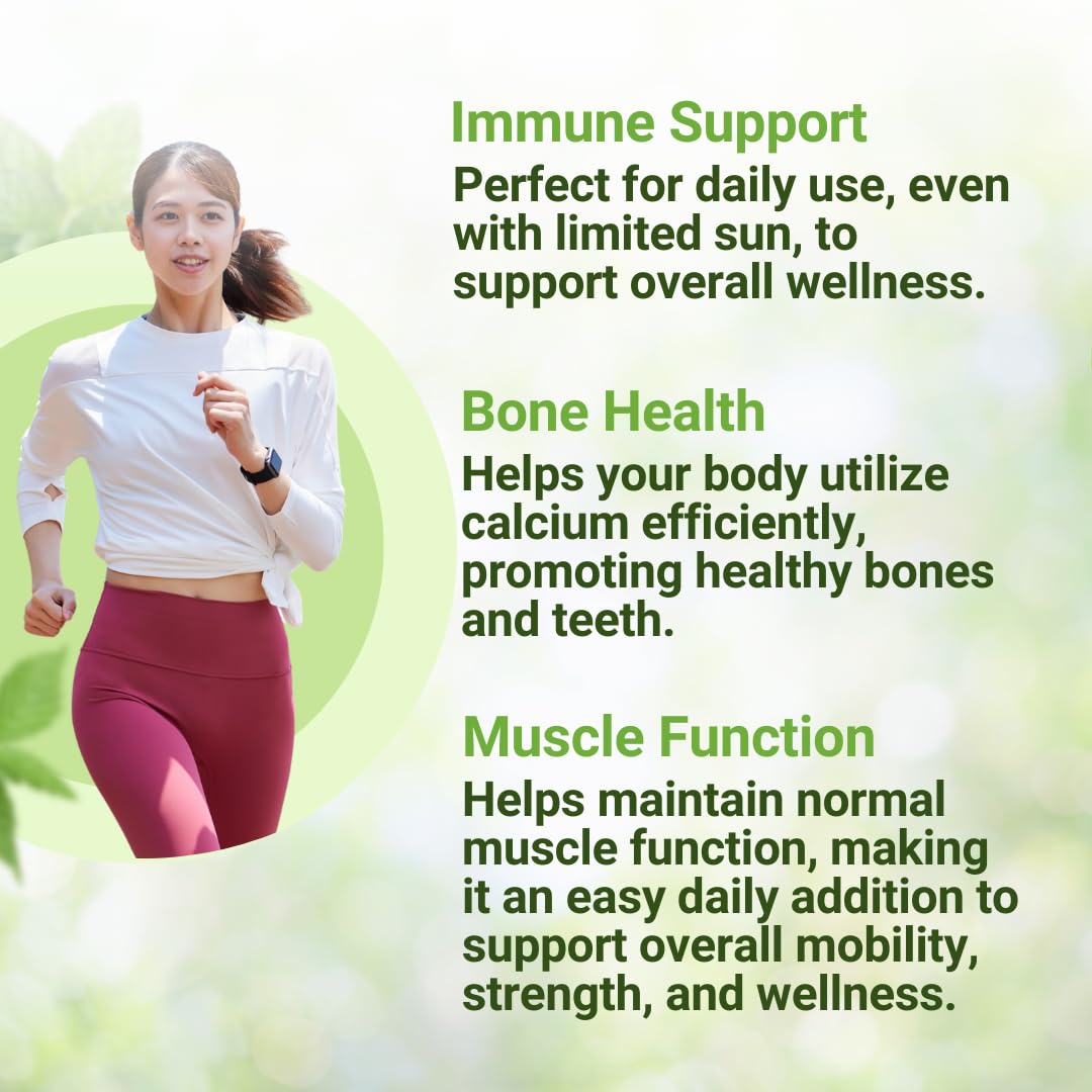 NEW ROOTS HERBAL Vitamin D3 Supplement 5000 IU with Vitamin E Softgels 180 Count