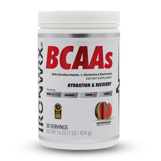 IRONWRX BCAA Powder 16 Servings