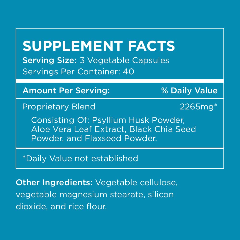 Pure for Men Stay Ready Fiber Supplement Capsules 120