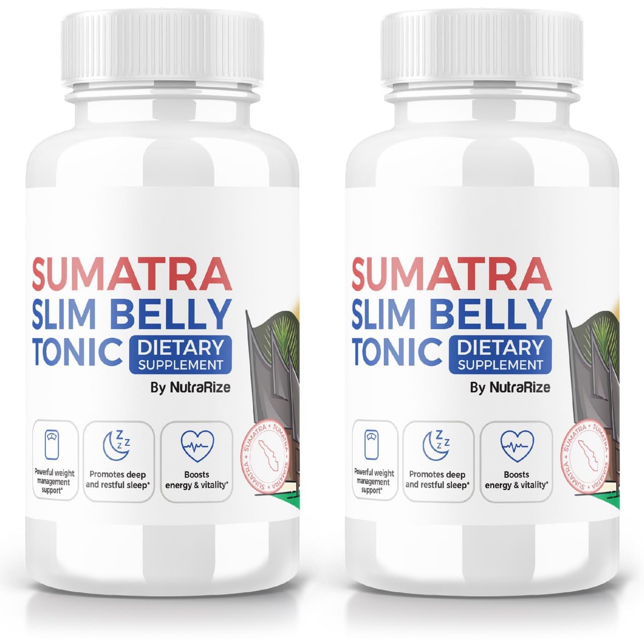 NutraRize Sumatra Slim Belly Tonic 120 Capsules