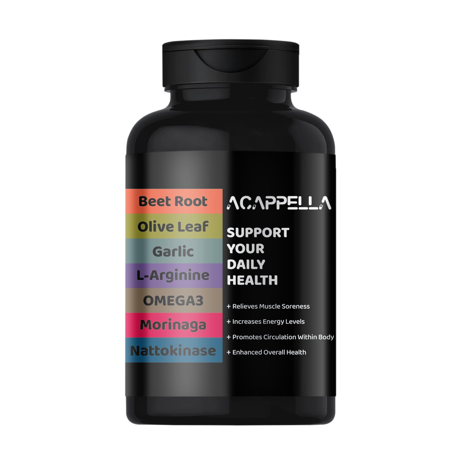 ACAPPELLA Omega 3 Moringa Capsules, 120 Capsules