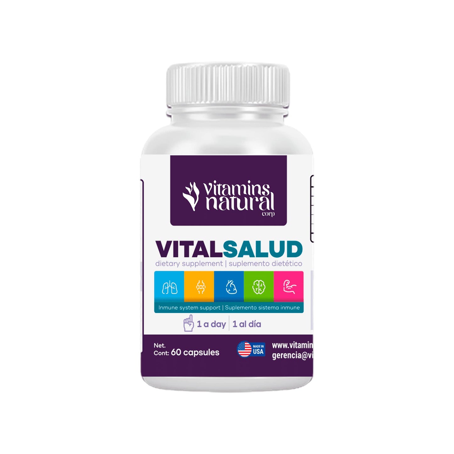 VITAMINS NATURAL CORP Probiotic and Botanical Formula for Women and Men with Lactobacillus Acidophilus Nopal and L Carnitine for Gut Microbiome Digestive Support and Energy Balance Capsule 1