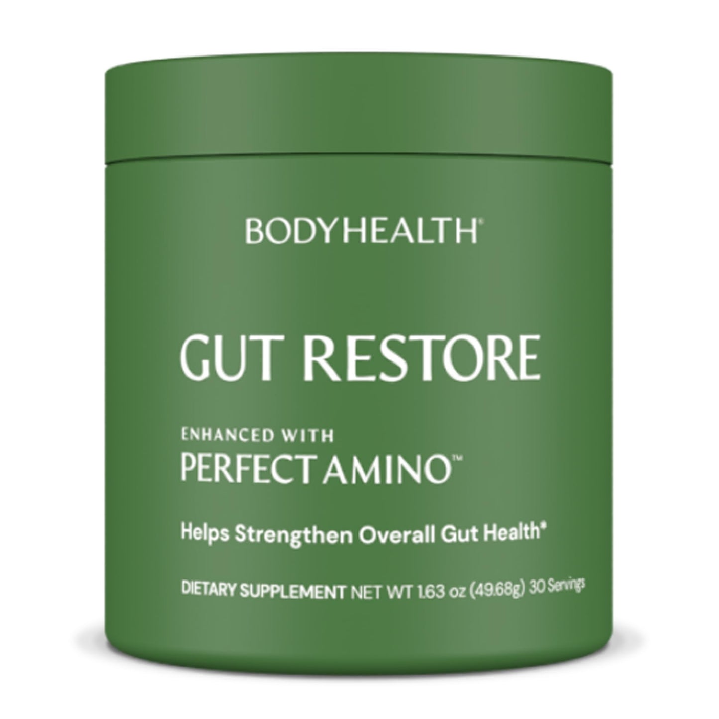BodyHealth Gut Restore with PerfectAmino, ImmunoLin, and Humic Acid Powder 1.63 Ounce