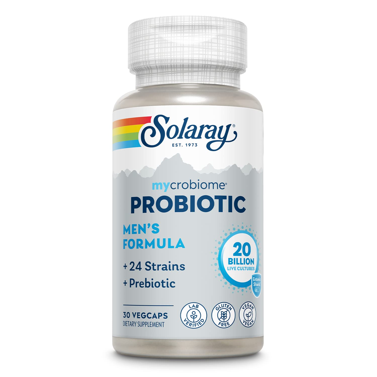 Solaray Mycrobiome Probiotic Mens Formula Capsules 30